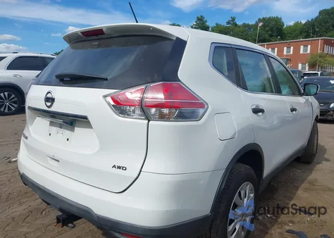 2016 Nissan Rogue S из США, поврежденный, VIN KNMAT2MV9GP635104
